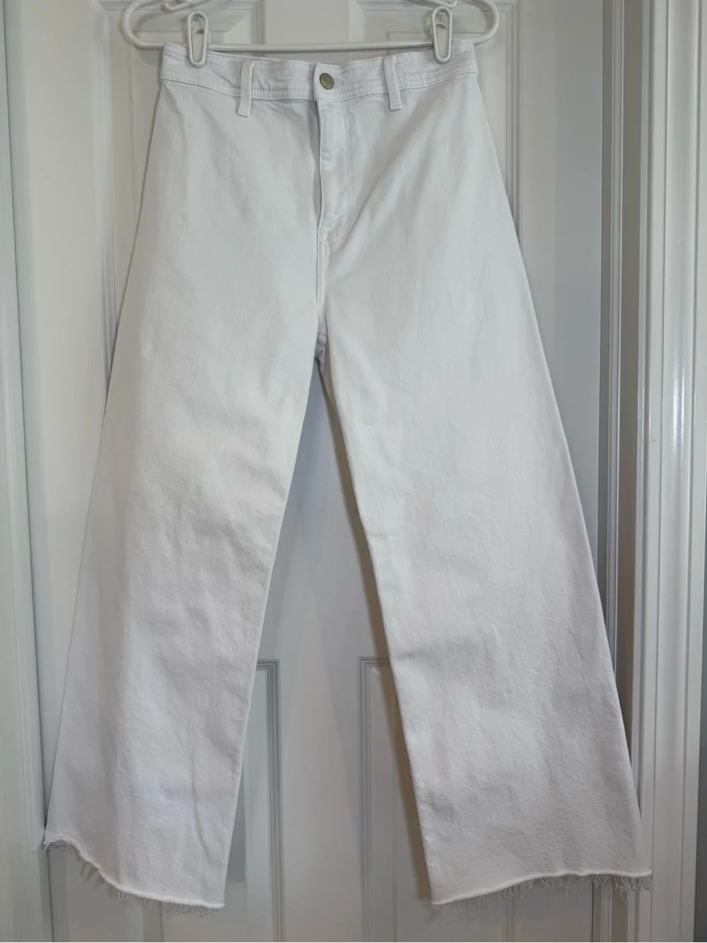 Pistola Penny High Rise Wide Leg Jeans Size 27 Blizzard - Picture 3 of 14